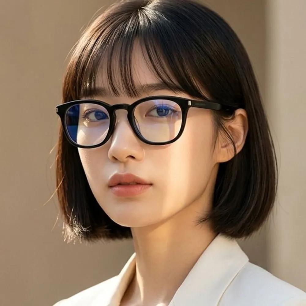

Yves Saint Laurent Eyeglass Frames SL28OPT 001 Wellington Men s & Women s Daily Fashion