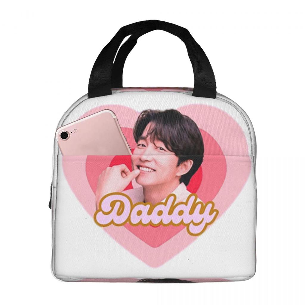 Gong Yoo Insulated Lunch Bag for Women Kids Leakproof Food Boxes Thermal Lunch Box Tote