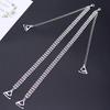 Shiny Rhinestone Decor Women Bra Straps Elegant Shoulder Straps Anti Slip For Off Shoulder Dresses And Wedding Party Bra Straps