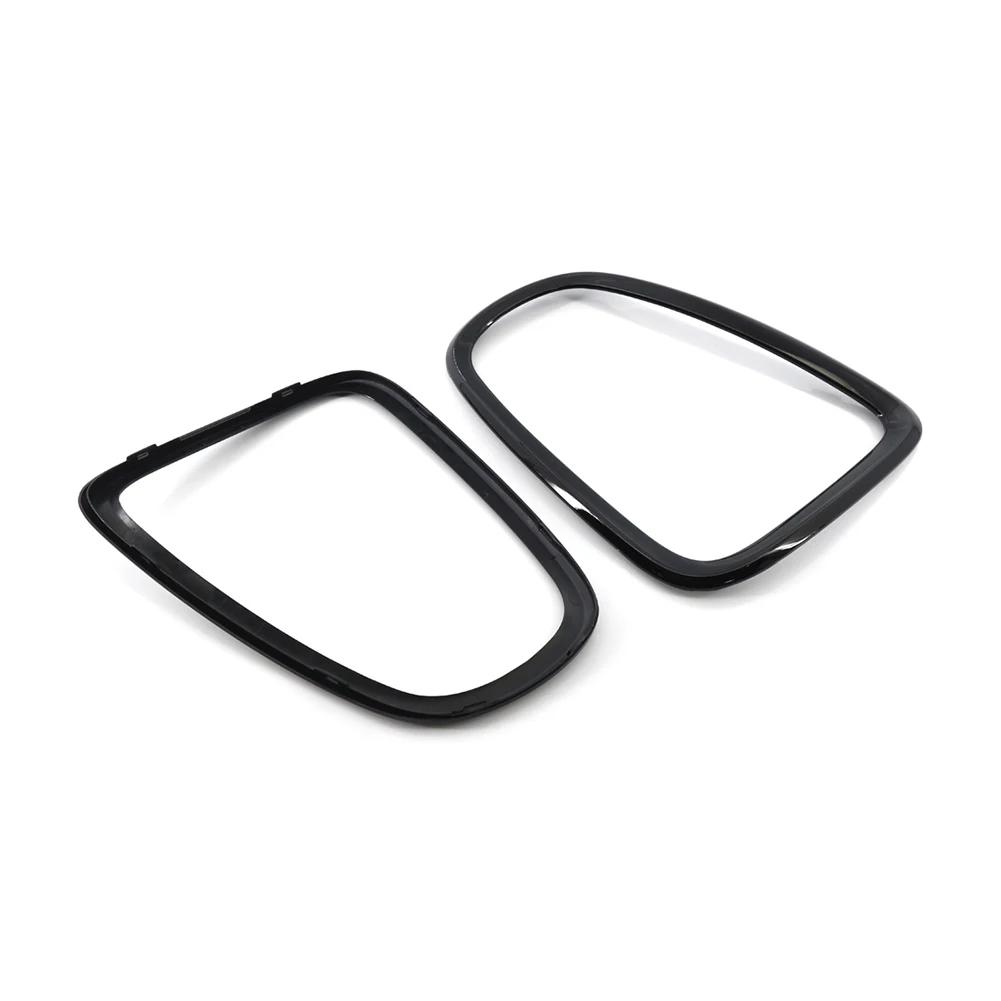 2pcs Car Tail Light Frame Rings Cover Decoration Tail Rear Lamp Frame Ring Cover Case for Mini Cooper R56 R57 R58 R59 2007-2013