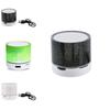 Portable Mini Cracked Bluetooth Speaker With Led Light Wireless Speaker Gift Car Home Outdoor