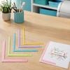 Creative DIY Project Tools 1 Set Paper Crafting Alignment Guides with Case, Color-Coded Plastic Rulers for Crafts Size Tabs, Precision Layering
