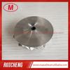 GT2554R 42.12/54.39mm 11+0 Blades High Performance Turbocharger Aluminum 2618/milling/billet Compressor Wheel Bore:6.00mm