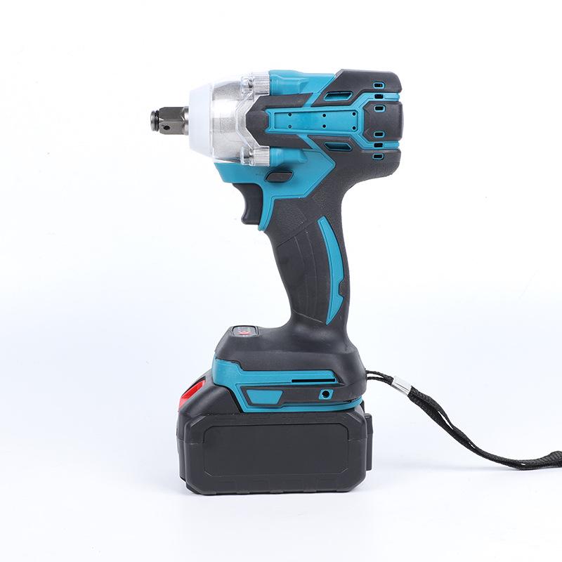 High-Power Brushless Impact Wrench: Two-in-One Electric Tool for Auto Repair & Scaffolding.