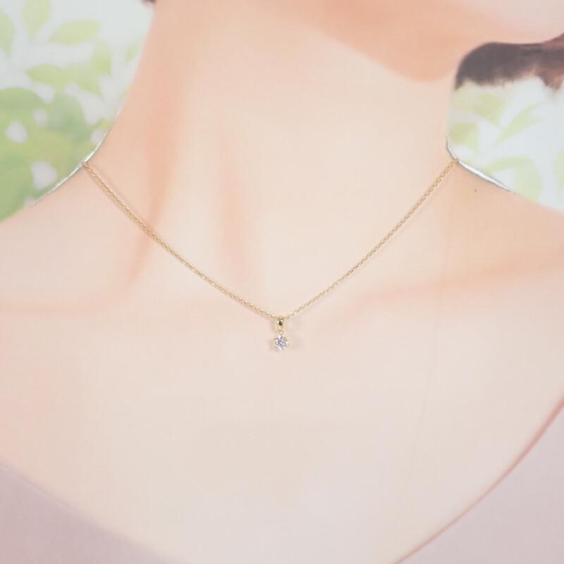 no brand  Necklace K18 yellow gold Women