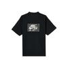 Nike Letter Logo Chest Print Short-Sleeve T-Shirt for Men In Black