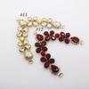 2018 New Charm 105MM Acrylic Chain DIY Garment sewing accessories Metal Crystal Rhinestone bikini Connectors buckle