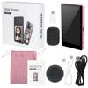 Wireless Selfie Monitor for Iphone Android Live Selfie Monitor Screen with Screen Mirroring Vlog Live Stream Selfie Monitor