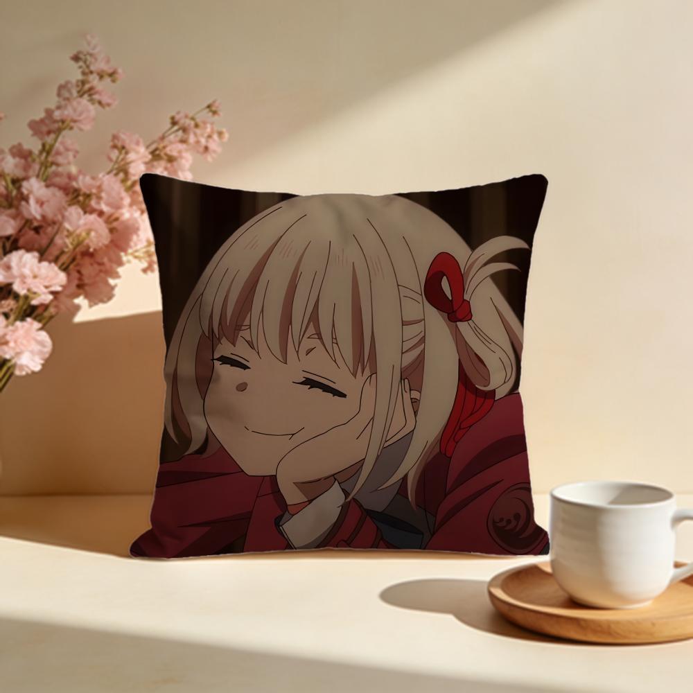 Stylish LLycoris Recoiled Cushion Cover Stylish Washable Pillow Cover Ideal for Couch Bedroom Car Decoration