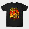 Men Black Print T-shirt Darmok And Jalad At Tanagra No-Cut Transfer Paper Print Cotton Tshirt