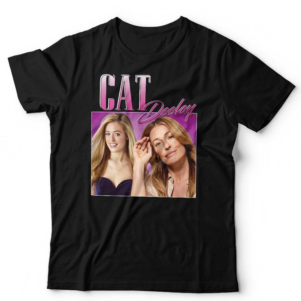 Cat Deeley Tshirt Appreciation Unisex Homage Throwback Stag Hen Do Retro Vintage