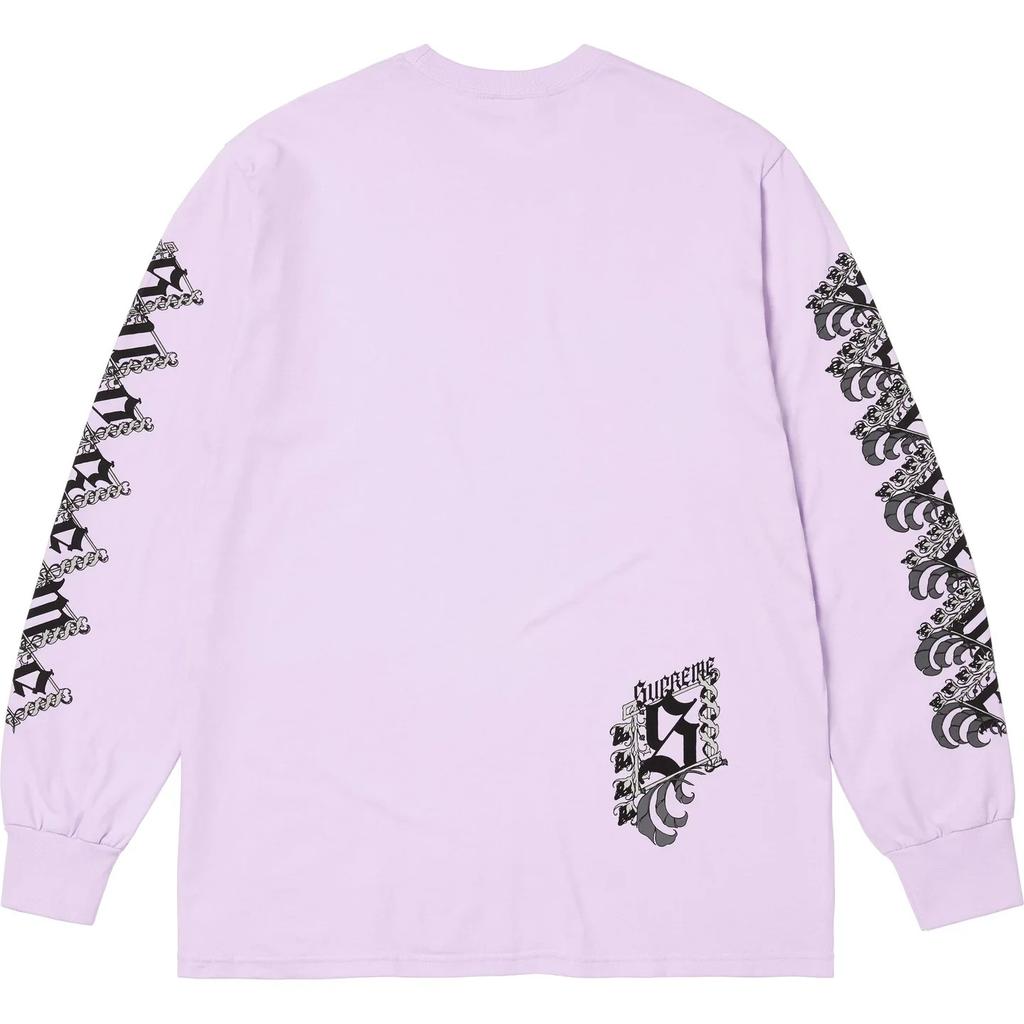 Supreme Strawberries L/S Tee Light Purple