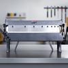 Box and Pan Brake, 610 mm/24 inch Sheet Metal Bending Brake,16-Gauge Mild Steel Capacity, 0-135 Degree Adjustable, Metal Bender Machine with 5