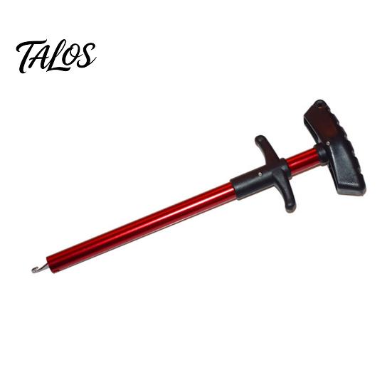 Rust-resistant Hook Removal Tool Aluminum Alloy Fish Remover T-shape Handle Fishhook Detacher Durable Puller Extractor Dehooker Separator Disconnect