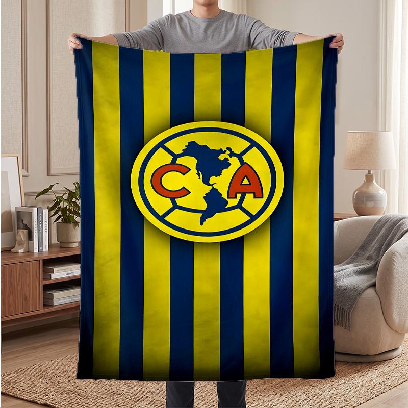 Club America Soft Warm Flannel Blankets Comfortable Blanket for Home Decoration Gifting