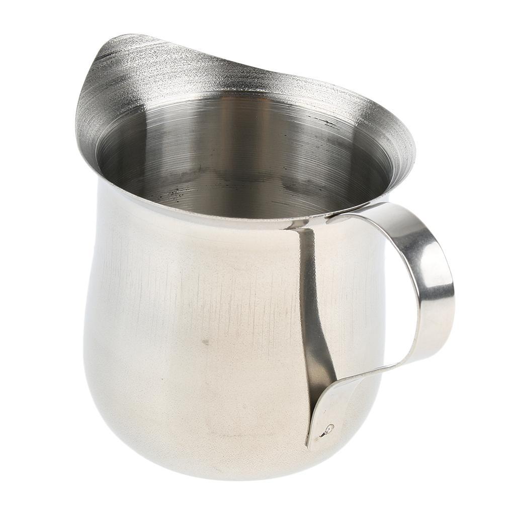Design Stainless Steel Milk Frothing s Creamer Latte Art Jug 2oz/ 3oz/ 5oz/ 7oz