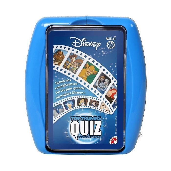 Quiz disney 500 questions, jeu de questions dans l'univers disney, dès 8 ans