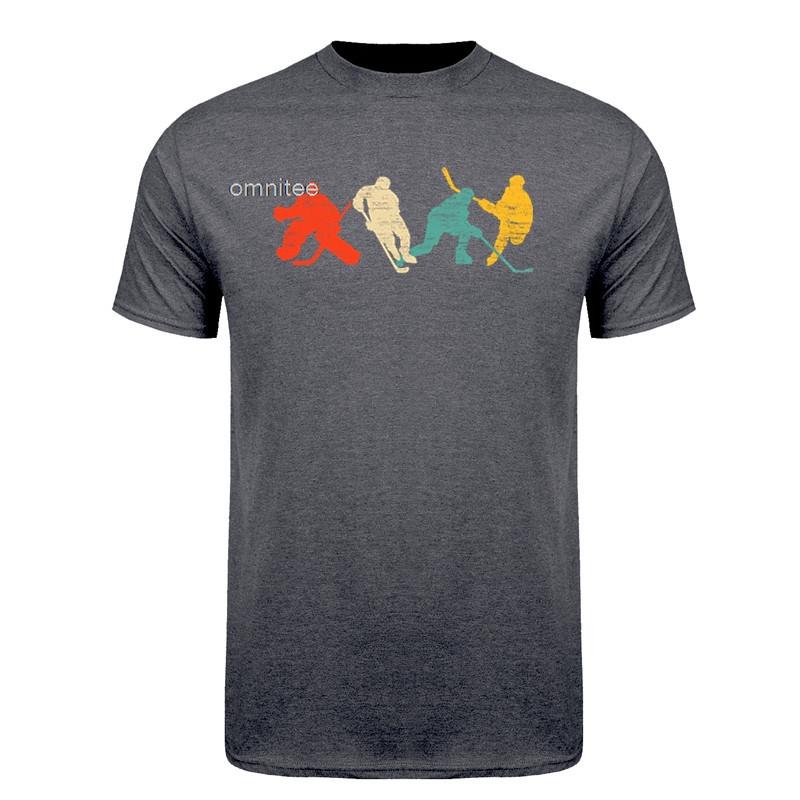 Funny Ice Hockey T Shirt Ice Hockey Player Graphic Tee Gift Unisex Summer Streetwear Tops HJ069