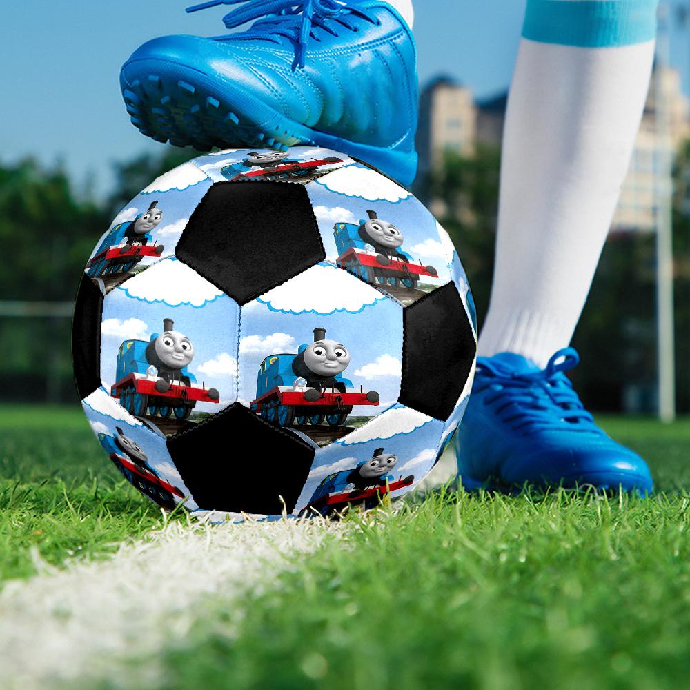 Thomas Theme Size 5 Soccer Ball, Suitable for Both Indoor and Outdoor Matches, a Gift Suitable for Everyone.