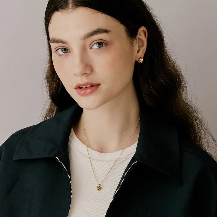 Lump Knotted Necklace_VH25NNNE111V