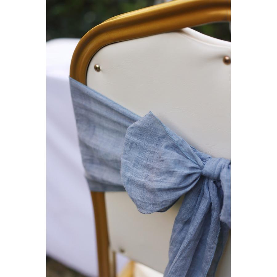 1PC Chair Back Cover Hotel Bow Wedding Decoration Hotel Conference Decoration Restaurant Chair Flower Wedding Banquet Bali Veil