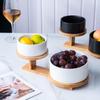 Qinkai Nordic Ceramic Fruit Bowl
