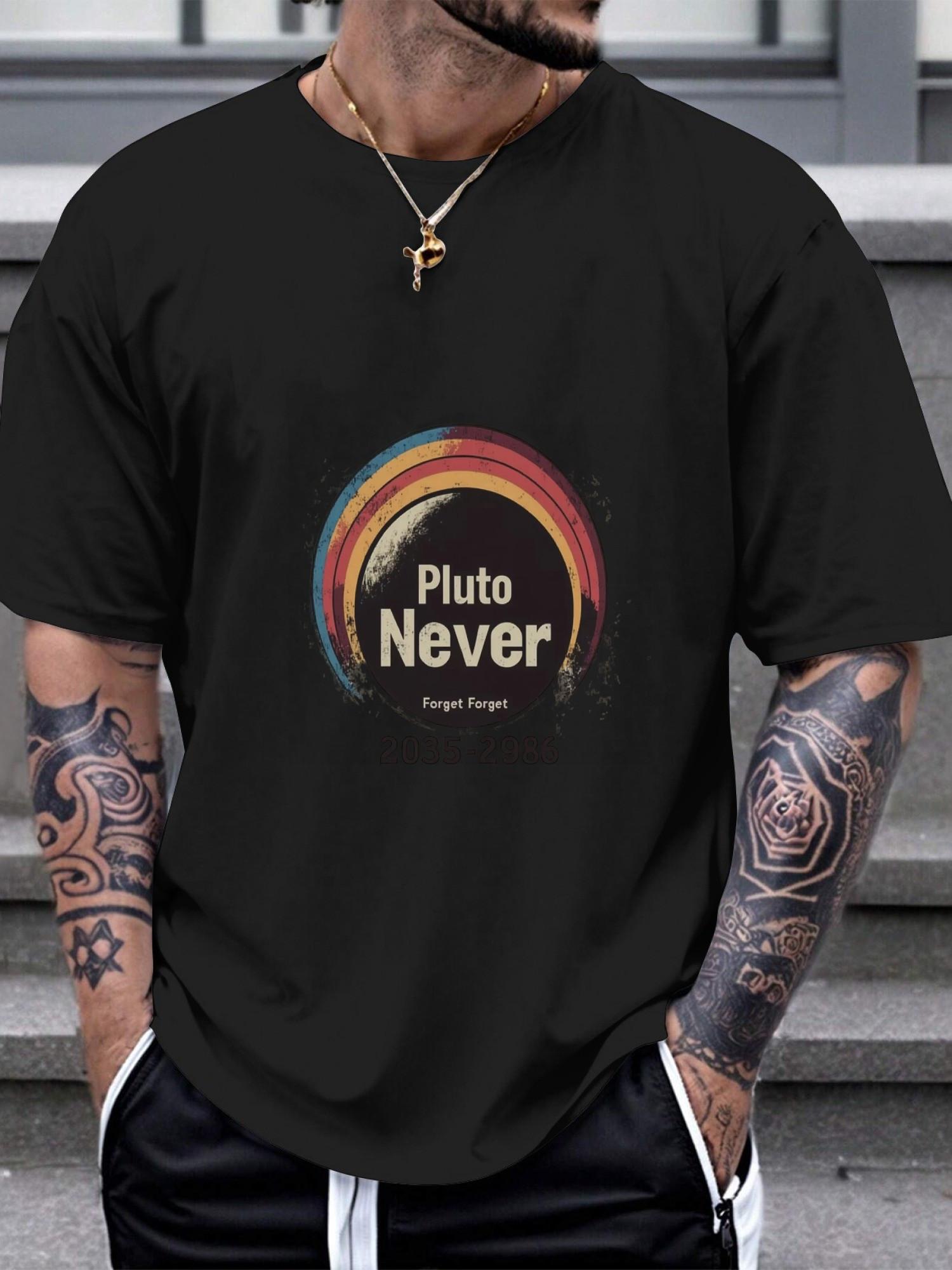 1pc Pluto vintage sunset distressed retro style T-shirt L