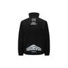 Evisu Multi-Pattern Printed Regular Fit Plush Zip Jacket Men Jacket Black 2EAGNM3JK5012XXPQ