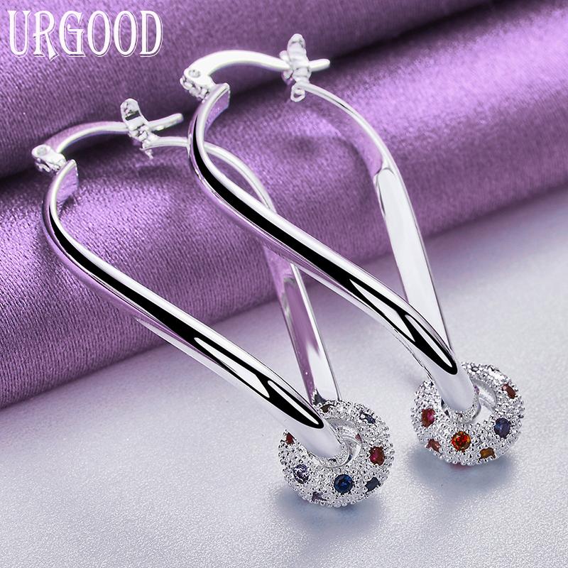 925 Sterling Silver Piercing Earrings Wedding Jewelry