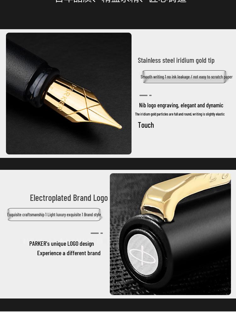Weiya XL Metal Ink Pen Gift Box Set - Elegant Birthday and Business Signature Pen