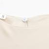 2025 Spring/Summer Women's Silk Satin Pleated Pullover Dress with Round Neck and Short Sleeves