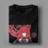 Rias Gremory T Shirt Beach High School DxD  100 Cotton T-Shirts For Men's Hip Hop Casual Tee Shirt Short Sleeve Y2K Fun Top Tees
