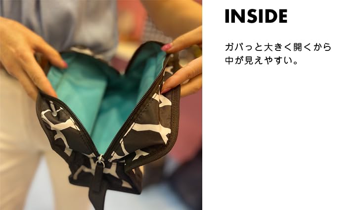 Hanna Hula Square Pouch/Bubble