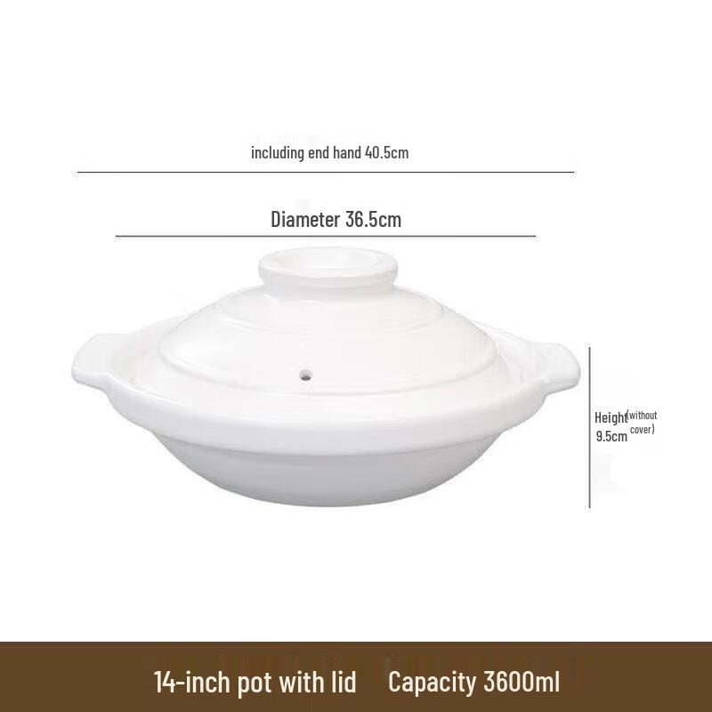 JingJingRS Claypot Casserole with Alcohol Stove Base