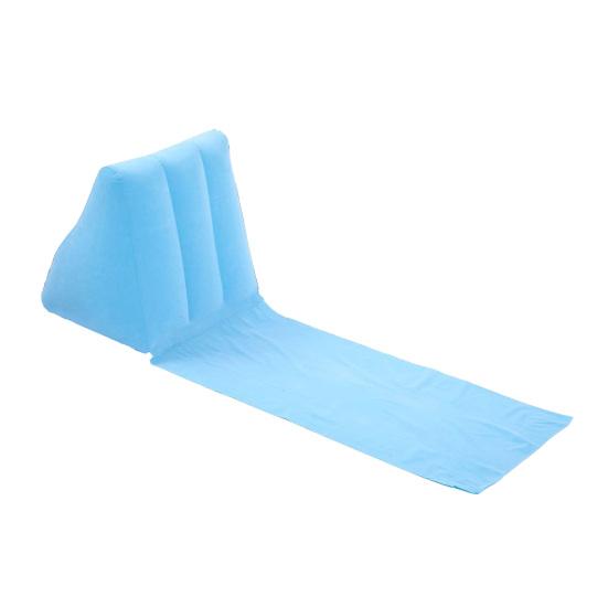 Outdoor Camping Polštář Trojúhelníkový Polštářek PVC Vločková Nafukovací Polštářek Přenosný Skládací Letní Polštářek na pláž Venkovní Cestovní vybavení