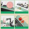 Anti-spray Sink Splash Guard Silicone Drainage Mat New Faucet Splash Pad  Bathroom