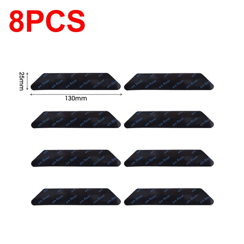 

8/24 шт. противоскользящие наклейки для ковров, многоразовые моющиеся антизакручивающиеся ковровые заплатки, фиксированные наклейки, напольный коврик, клейкая лента, захват, угловая накладка
