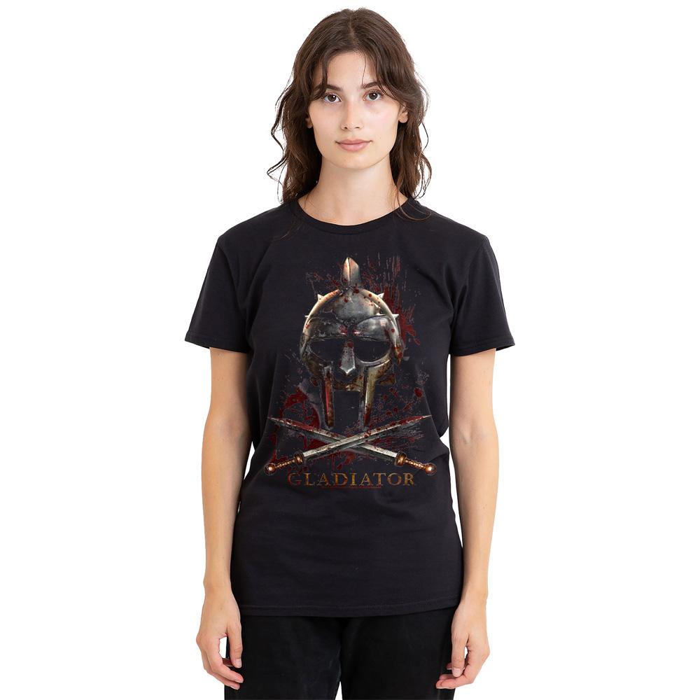 Gladiator Unisex Vuxen Hjälm T-shirt
