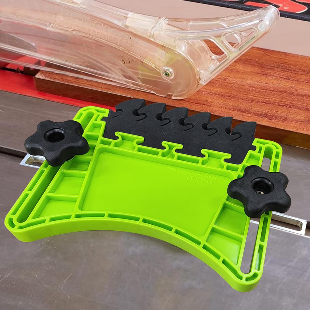 Featherboard for Router Tables and Band Saw - Stackable Feather Board with EVA Feather for Taller Material Feed Woodworking Tool