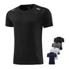 T-shirt de Running Homme à Manches Courtes à Séchage Rapide 2024, Col Rond pour le Fitness & l'Entraînement d'Été