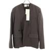 Unused G.V.G.V. Made In Japan No Color Tailored Jacket 34 Gray Women Used