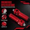 2pcs Aluminum Alloy Motorcycle Footrest CNC Machined Crash Bar Foot Pegs  Crash Bar Mount