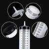 Large Vacuum Capacity Syringe 100/200/300/500ml Reusable Syringe Oil Pump with 1m Hose Pet Nutrition Feeding Metering Pump