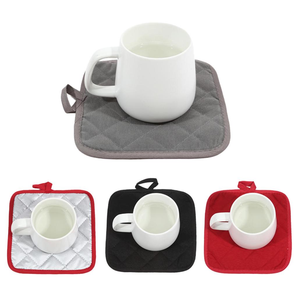 Heat Resistant Towel Pot Holders  Non-slip Mat  Holder  Pads Table Placemat Accessories Kitchen Baking