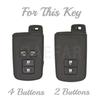 TPU Key Case Cover For Toyota Auris Camry RAV4 Avalon Yaris Verso 2012-2018 Keyless Fob Shell Holder Protector 2 4 Buttons