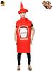 Halloween Mosterd & Ketchup Koppel Kostuum voor Volwassenen - Grappige Cosplay Outfit