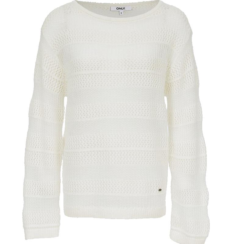 ONLY 2025 Women's Loose Hollow Knit Sweater