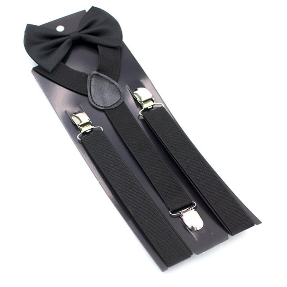 Tirantes Fuertes de Metal Set de Pajarita Ajustables Tirantes para Adultos Nuevos Tirantes para Adultos Hombres Mujeres