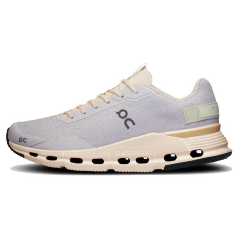 On Cushioning, Wear Resistant Low Top Running Shoes Women's Lavender Sneakers 26.97874