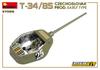 Miniart Scale Czechoslovakian Early Model Full Interior Plastic Model Kit MA37069 1/35 T-34/85